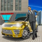 used car dealer job car games android application logo